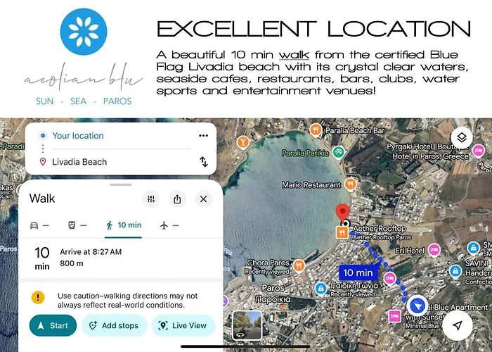 Aeolian Blu 5 Διαμέρισμα Πάρος